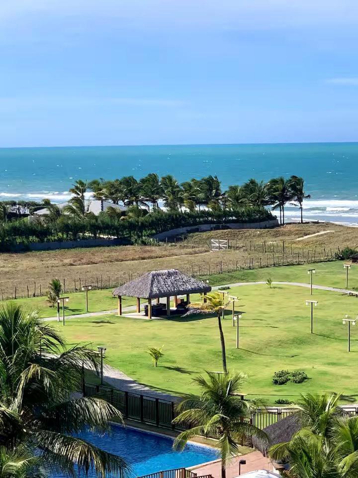 الشقق الفندقية أكويرازفي  Beach Living - Ap Cobertura Vista Mar المظهر الخارجي الصورة