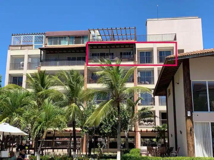 الشقق الفندقية أكويرازفي  Beach Living - Ap Cobertura Vista Mar المظهر الخارجي الصورة