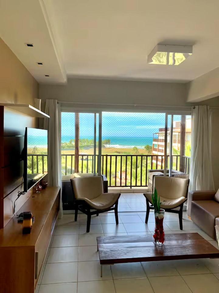 الشقق الفندقية أكويرازفي  Beach Living - Ap Cobertura Vista Mar المظهر الخارجي الصورة